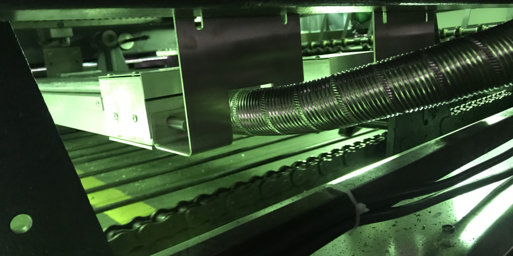 Single-sheet concave UV drying system ZHLUV